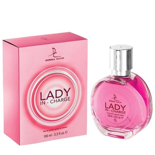 100 ml wody perfumowanej LADY IN CHARGE Kwiatowy zapach dla kobiet