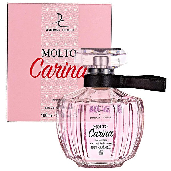 100 ml wody perfumowanej MOLTO CARINA Kwiatowo-drzewny zapach dla kobiet