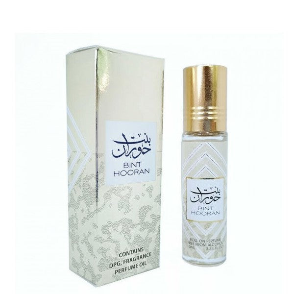 10 ml Olejek Perfumowany Oil Bint Hooran, Pikantny zapach drzewa sandałowego dla mężczyzn