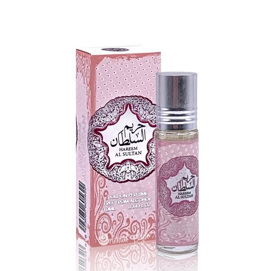 10 ml Olejek Perfumowany Oil Hareem Al Sultan, Kwiatowy zapach piżmowy dla kobiet