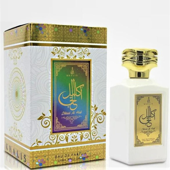 100 ml Woda perfumowana Ikleel al HuB Bursztynowy, piżmowo- słodki zapach dla kobiet