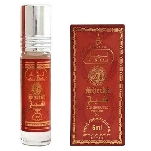 6 ml Olejek perfumowany Sheikh Ostro- orientalny zapach dla mężczyzn