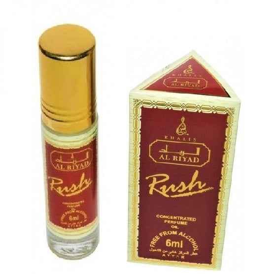 6 ml Olejek perfumowany Rush Orientalno- owocowy zapach dla mężczyzn