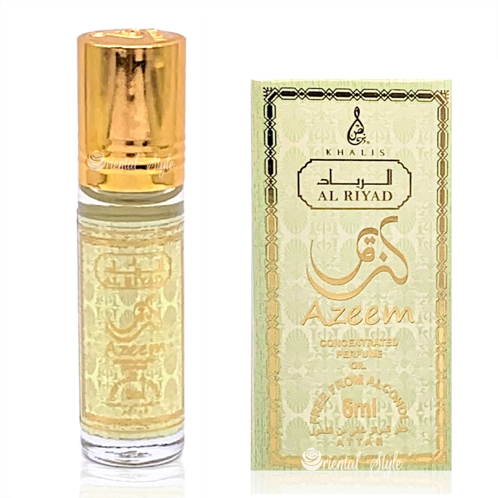 6 ml Olejek perfumowany Azeem Ostry, waniliowy zapach dla kobiet 1 