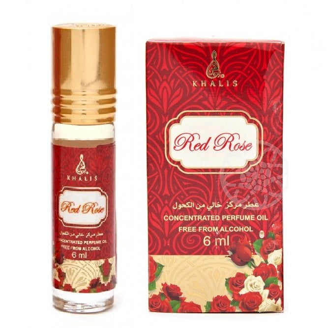6 ml Olejek perfumowany Red Rose Piżmowo- waniliowy zapach dla kobiet