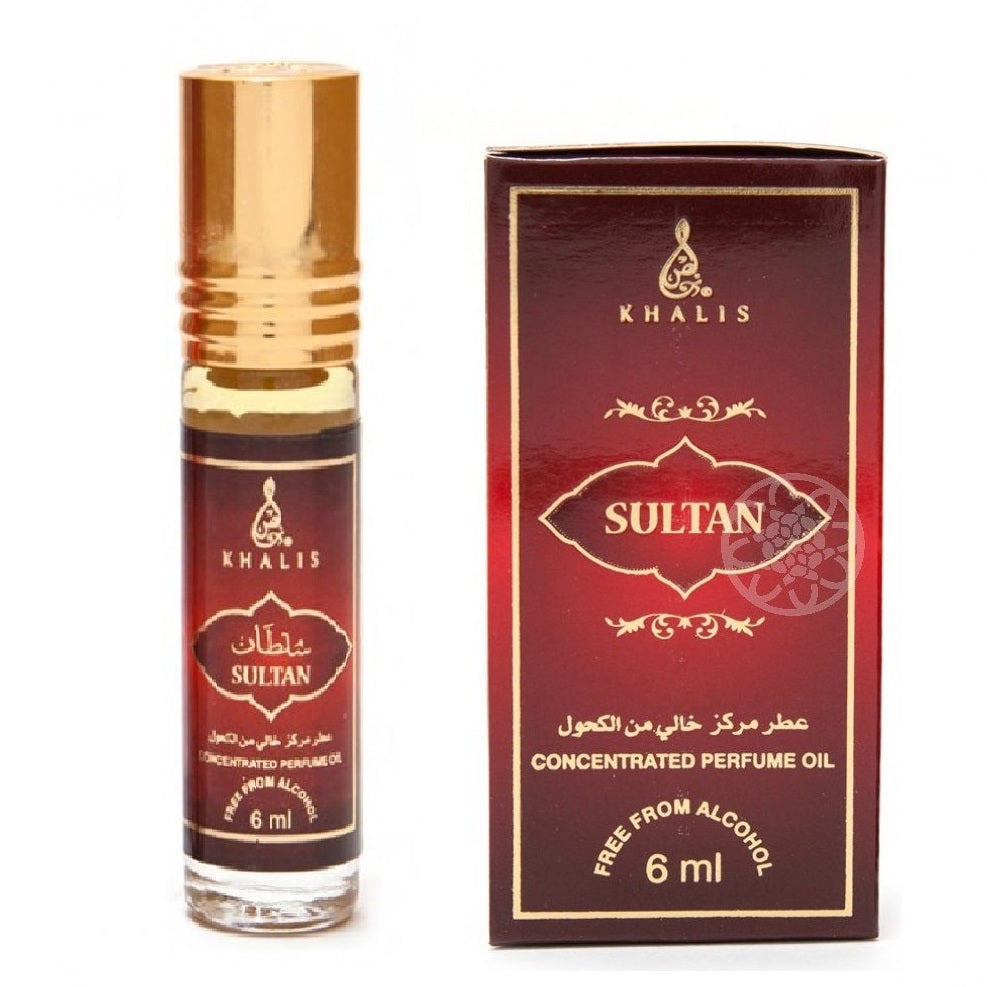 6 ml Olejek perfumowany Sultan Piżmowo- bursztynowy zapach dla kobiet i mężczyzn
