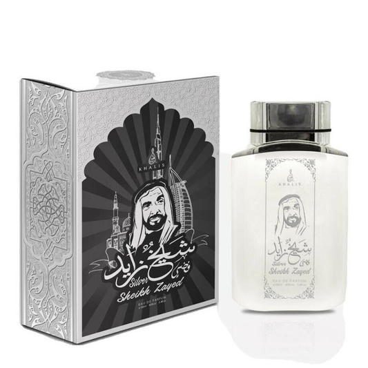 100 ml wody perfumowanej SHEIKH ZAYED SILVER Piżmowy słodki zapach dla mężczyzn