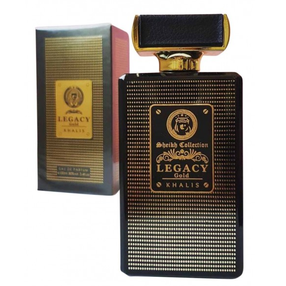 100 ml wody perfumowanej LEGACY GOLD Piżmowy kwiatowy zapach dla mężczyzn