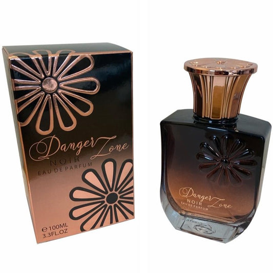 100 ml wody perfumowanej DANGER ZONE NOIR - Orientalny zapach wanilii dla kobiet, o wysokiej zawartości olejków zapachowych 10%