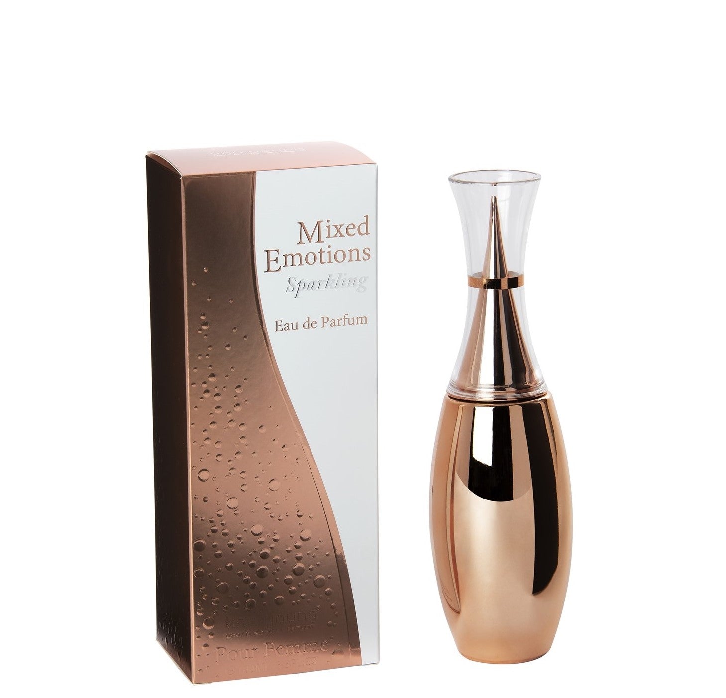 100 ml wody perfumowanej "MIXED EMOTIONS SPARKLING" Kwiatowo-drzewny zapach dla kobiet, o wysokiej zawartości olejków zapachowych 6% 1 