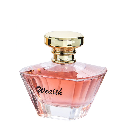 100 ml wody perfumowanej "WEALTH" Owocowo-kwiatowy zapach dla kobiet, o wysokiej zawartości olejków zapachowych 6%