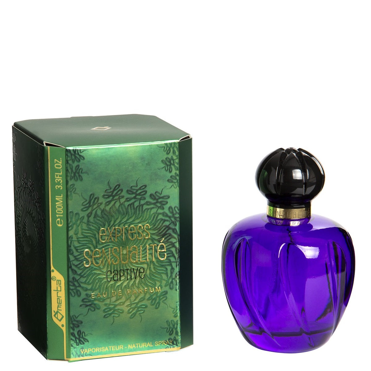 100 ml wody perfumowanej "EXPRESS SENSUALITE CAPTIVE" Owocowo-kwiatowy zapach dla kobiet, o wysokiej zawartości olejków zapachowych 6% 1 