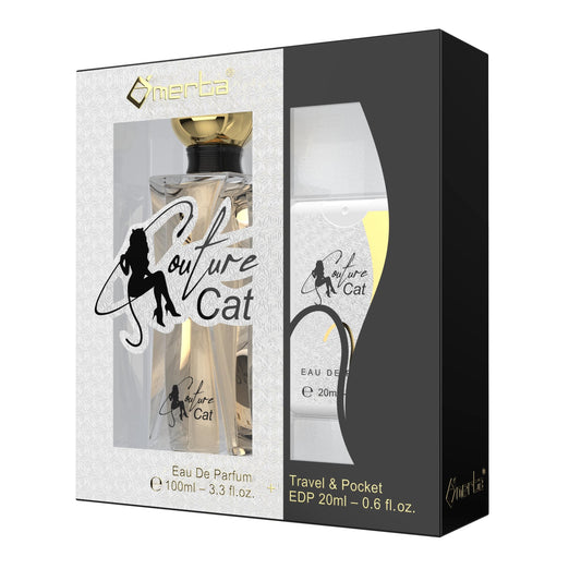 100 ml + 20 ml wody perfumowanej "COUTURE CAT" Kwiatowo - Owocowy Zapach dla Kobiet