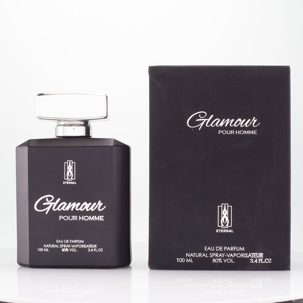 100 ml EDP GLAMOUR BLACK Świeży zapach dla mężczyzn 2 