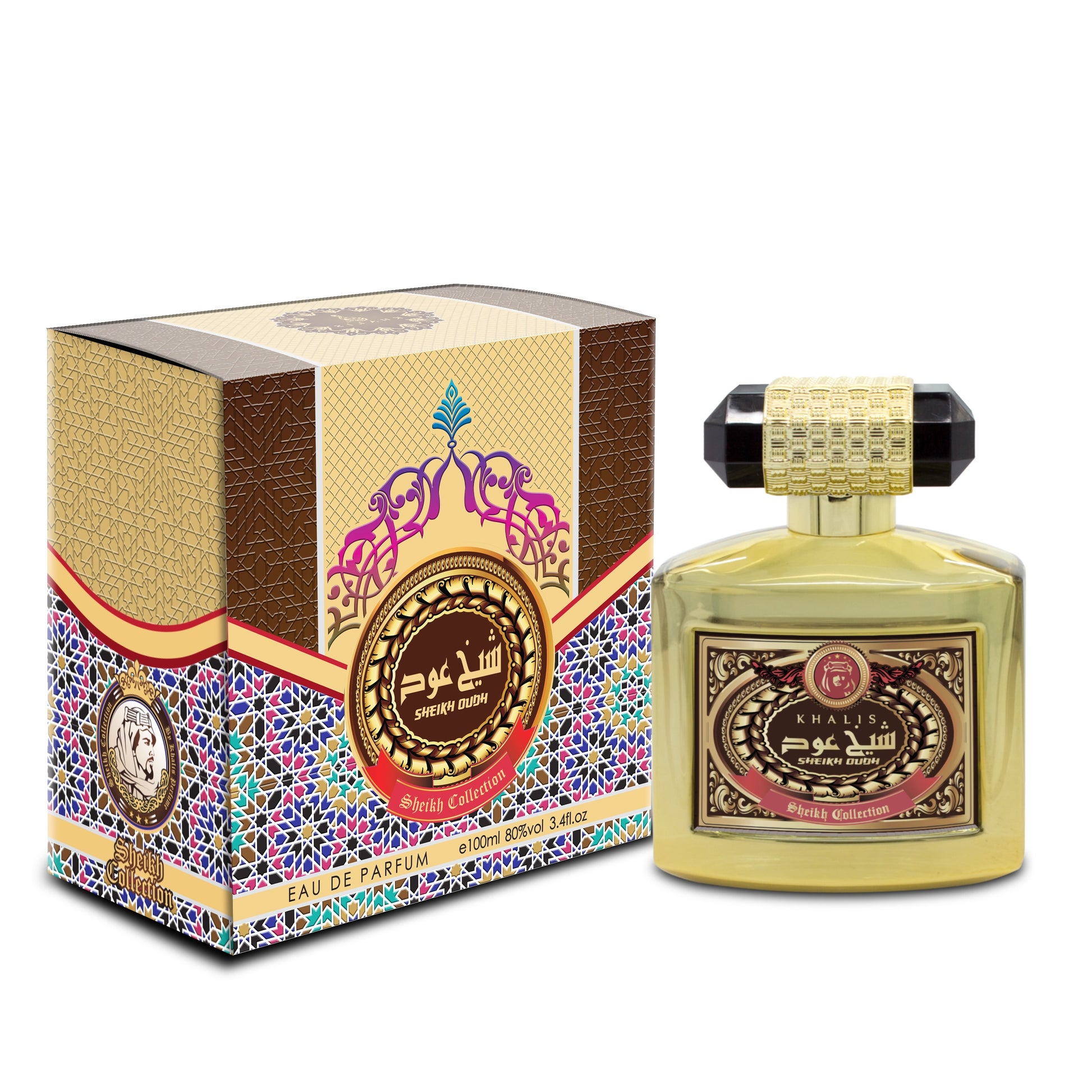 Woda perfumowana SHEIKH OUDH Ostry Oud dla mężczyzn 100 ml 1 