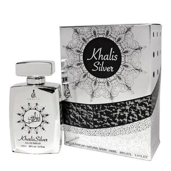 100 ml woda perfumowana KHALIS SILVER orientalno-kwiatowy zapach dla mężczyzn