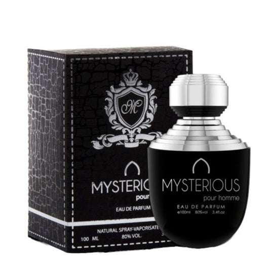 100 ml woda perfumowana MYSTERIOUS kwiatowo-drzewno-piżmowy zapach dla mężczyzn