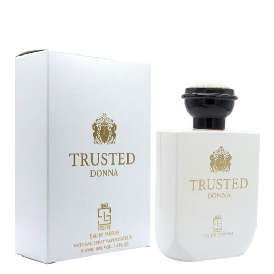 Woda perfumowana 100 ml TRUSTED DONNA Frutiy Kwiatowo-Piżmowy Zapach dla Kobiet