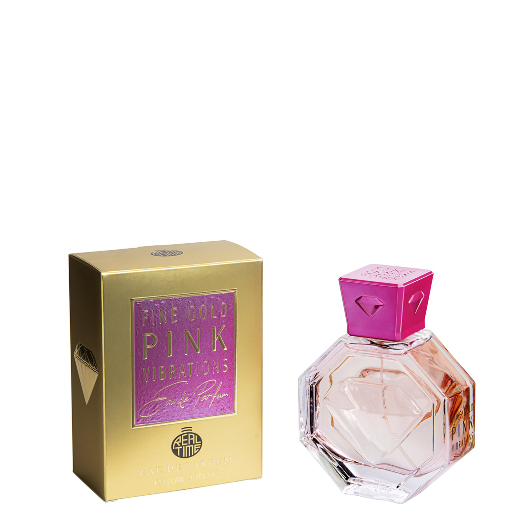 100 ml woda perfumowana "Fine Gold Pink Vibration" owocowo-cytrusowy zapach dla kobiet 1 