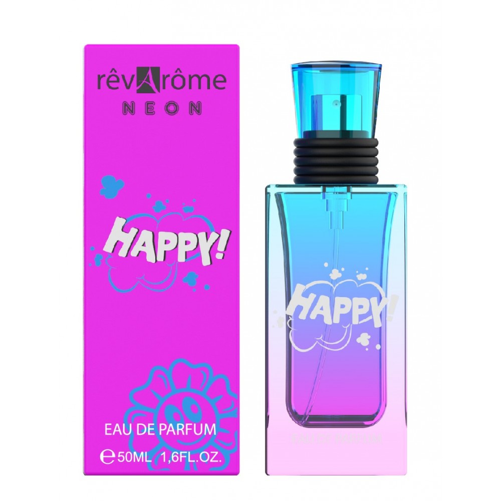 50 ml wody perfumowanej HAPPY kwiatowo-owocowy zapach dla kobiet