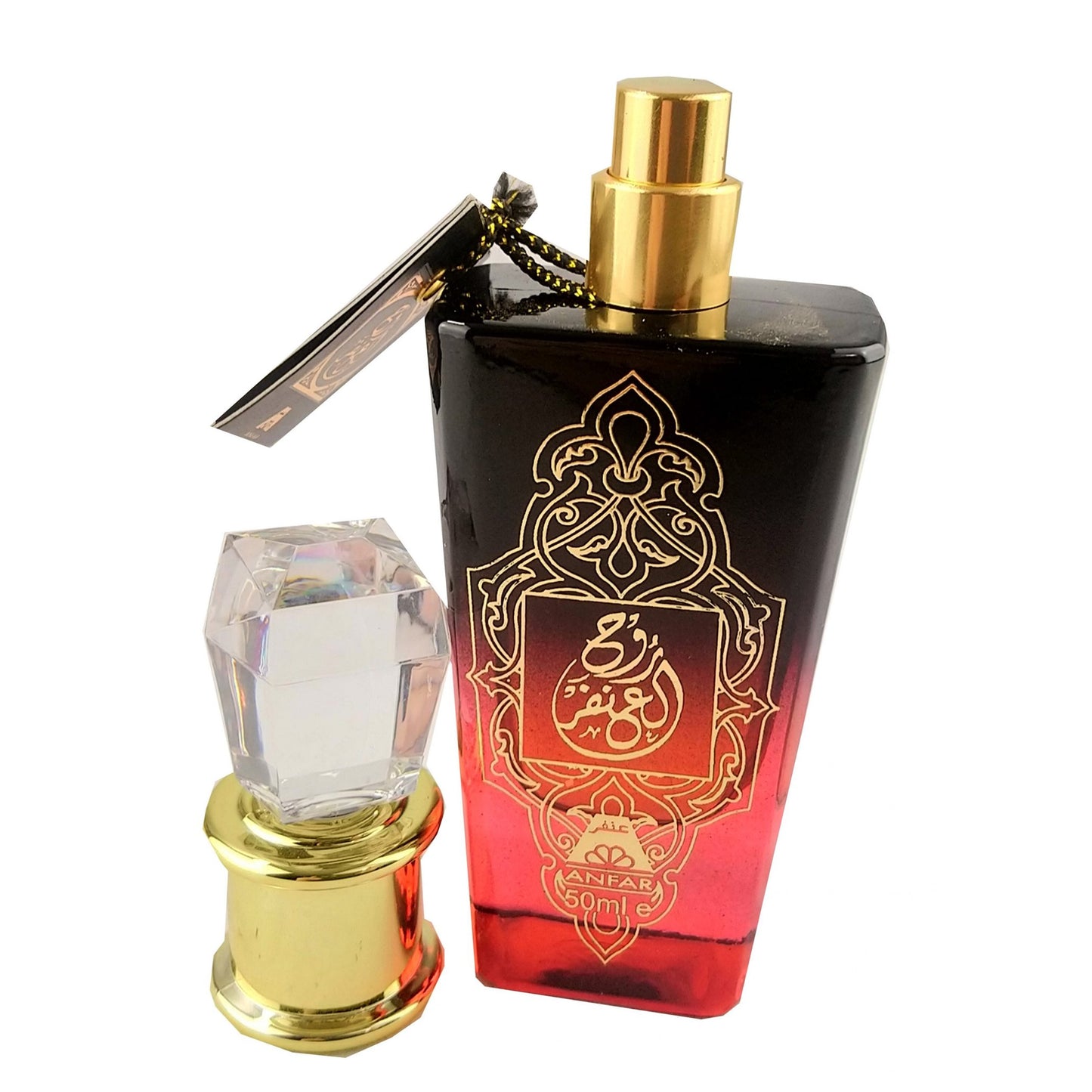 50 ml Woda Perfumowana Rooh Al Anfar, ostro- drzewny zapach dla kobiet i mężczyzn