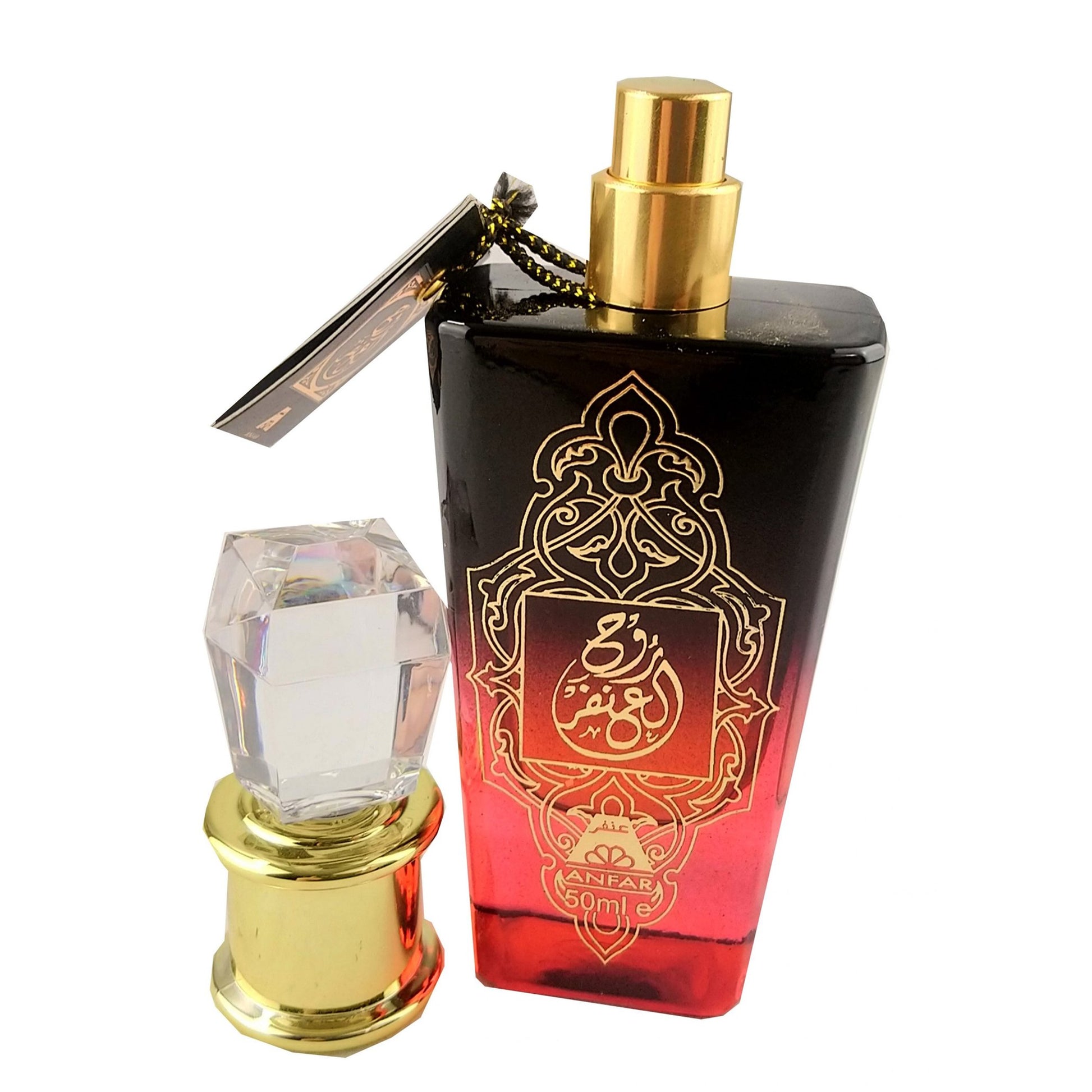 50 ml Woda Perfumowana Rooh Al Anfar, ostro- drzewny zapach dla kobiet i mężczyzn 3 