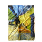 Jedwabny szal, 70 cm x 180 cm, Van Gogh - Cafe Terrace At Night