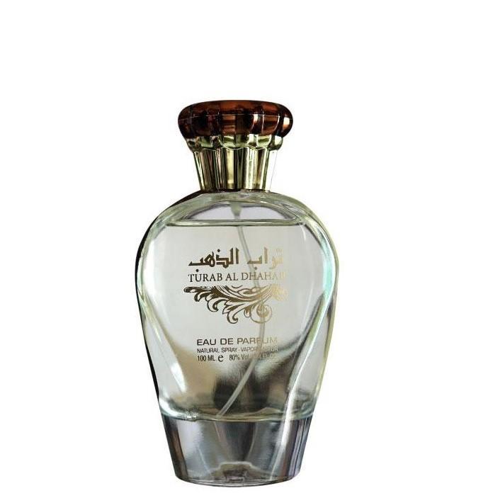 100 ml Woda Perfumowana Turab Al Dhahab Orientalny, słodko- ostry, piżmowy zapach dla mężczyzn